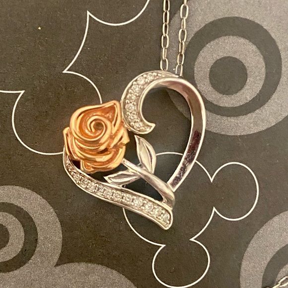Disney Jewelry Enchanted Disney Fine Jewelry Belles Enchanted Rose